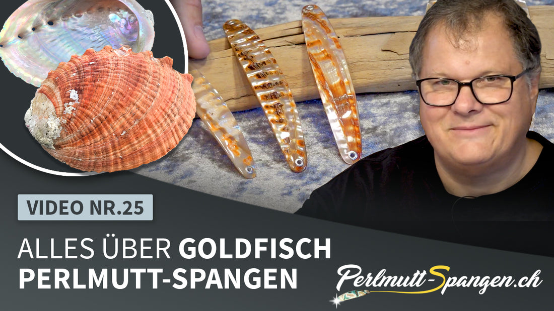 Alles über Goldfisch Perlmutt-Spangen