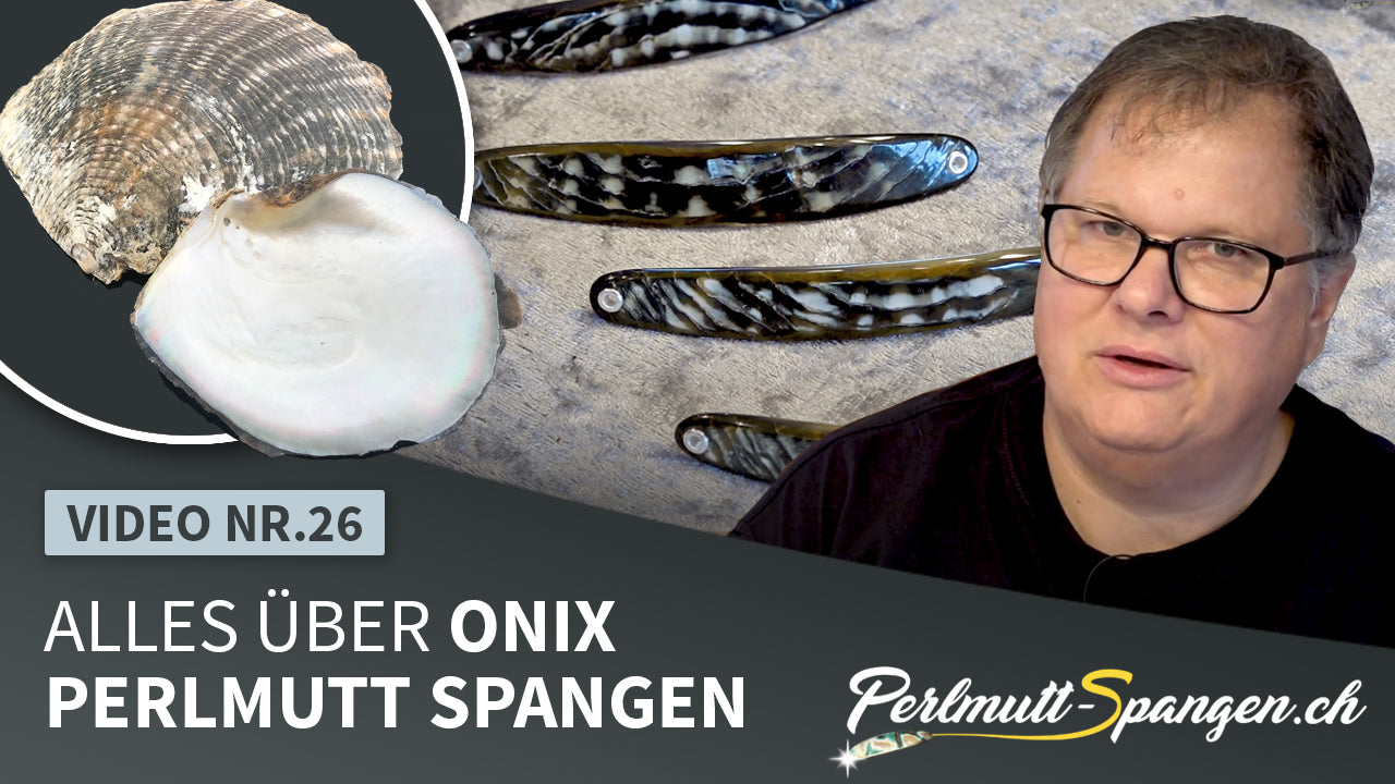 Alles über Onix Perlmutt Spangen