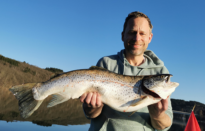 Seeforelle 74cm aus der Talsperre