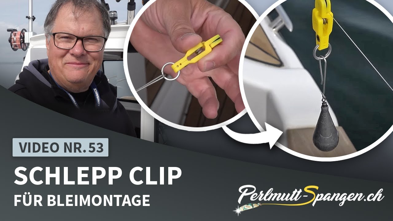 Schlepp Clip für Bleimontage