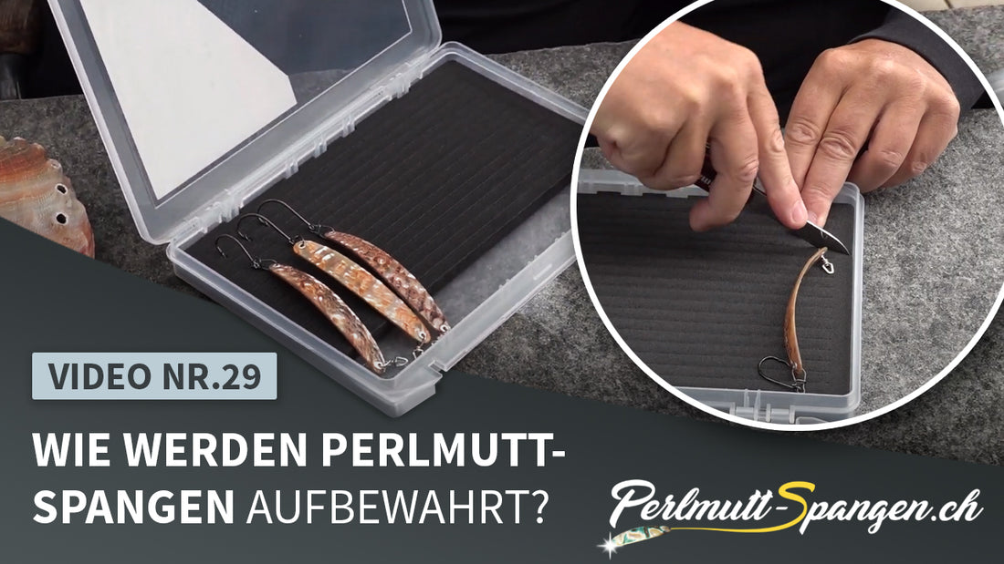 Wie werden Perlmutt-Spangen aufbewahrt