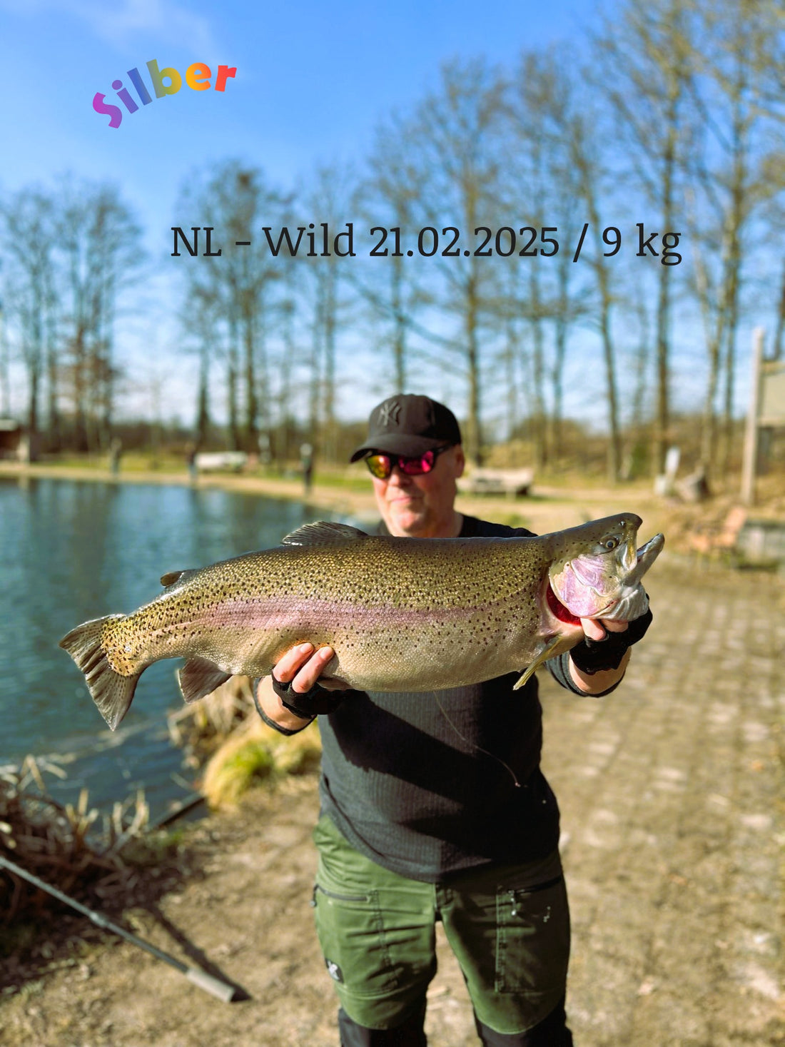 NL Reutum/Wild Regenbogenforelle 85cm