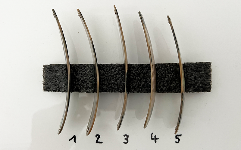 Turmalin Unikat Perlmutt-Tropfen 10cm