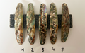 Opal Premium Perlmutt-Spange 10cm