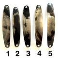 Unikat Onix Perlmutt-Spange 10cm