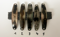 Onix Premium Perlmutt-Spange 9cm