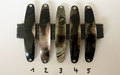 Onix Premium Perlmutt-Spange 10cm