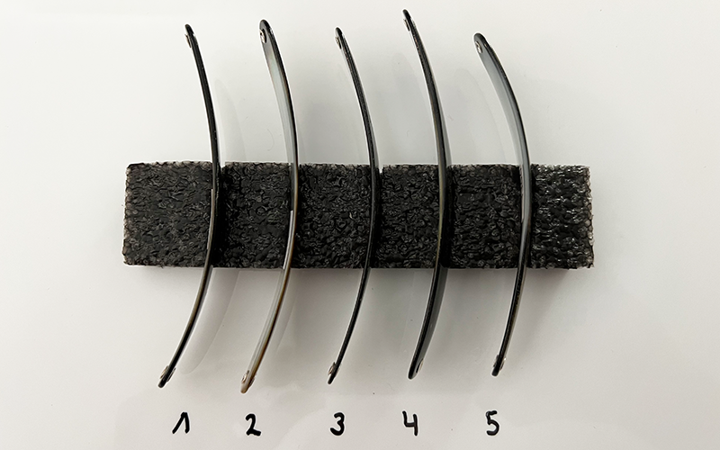 Onix Premium Perlmutt-Spange 11cm