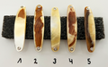 Gold Lip Premium Perlmutt-Spange 7cm