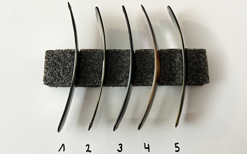 Petrolin Premium Perlmutt-Spange 11cm