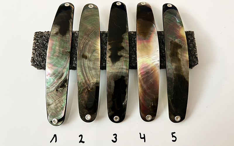 Petrolin Premium Perlmutt-Spange 11cm