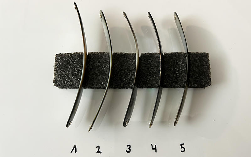 Petrolin Premium Perlmutt-Spange 11cm