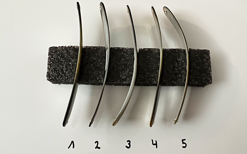 Petrolin Premium Perlmutt-Spange 11cm
