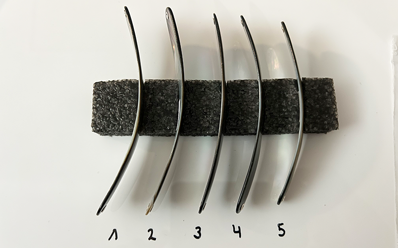 Petrolin Premium Perlmutt-Spange 12cm