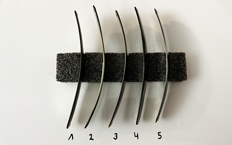Petrolin Premium Perlmutt-Spange 13cm