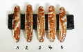 Goldfisch Premium Perlmutt-Spange 8cm