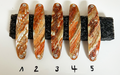 Goldfisch Premium Perlmutt-Spange 8cm