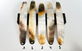 White Shadow Premium Perlmutt-Spange 14cm