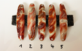 Rubin Premium Perlmutt-Spange 9cm