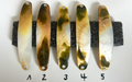 Jade Premium Perlmutt-Spange 9cm
