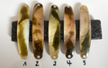 Jade Premium Perlmutt-Spange 9cm