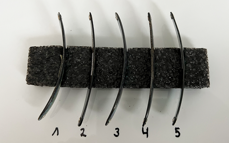 Paua Premium Perlmutt-Spange 9cm