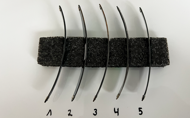 Paua Premium Perlmutt-Spange 11cm