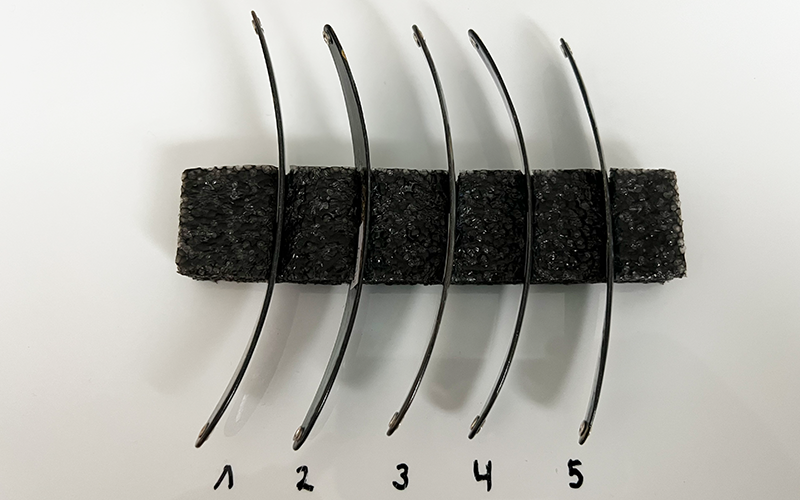 Paua Premium Perlmutt-Spange 12cm