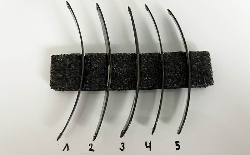 Paua Premium Perlmutt-Spange 12cm