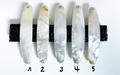 Crystal Premium Perlmutt-Spange 9cm