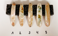 Rainbow Color Premium Perlmutt-Spange 7cm