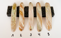 Rainbow Color Premium Perlmutt-Spange 9cm