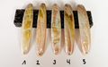 Rainbow Color Premium Perlmutt-Spange 10cm