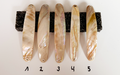 Rainbow Color Premium Perlmutt-Spange 10cm