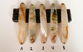Rainbow Color Premium Perlmutt-Spange 10cm