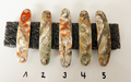 Opal Premium Perlmutt-Spange 7cm