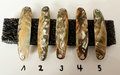 Opal Premium Perlmutt-Spange 7cm