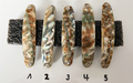 Opal Premium Perlmutt-Spange 8cm