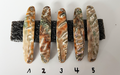 Opal Premium Perlmutt-Spange 9cm