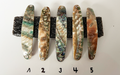 Opal Premium Perlmutt-Spange 9cm