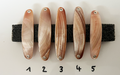Pink Premium Perlmutt-Spange 7cm