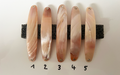 Pink Premium Perlmutt-Spange 10cm