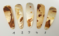 Gold Lip Premium Perlmutt-Tropfen 10cm