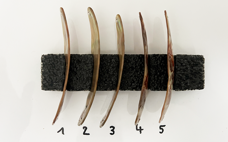 Jaspsi Premium Perlmutt-Tropfen 10cm