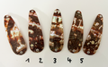 Jaspis Premium Perlmutt-Tropfen 8cm