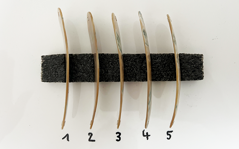 Burgus Premium Perlmutt-Tropfen 10cm