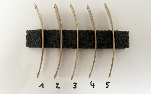 Burgus Premium Perlmutt-Tropfen 10cm