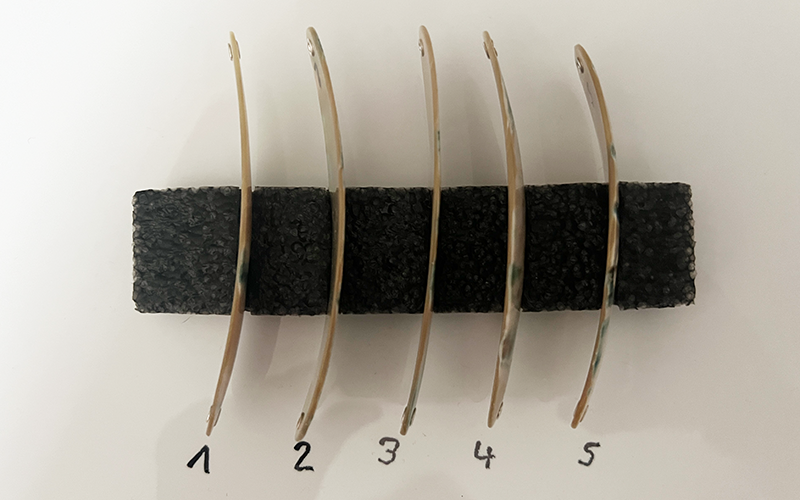 Burgus Premium Perlmutt-Tropfen 10cm