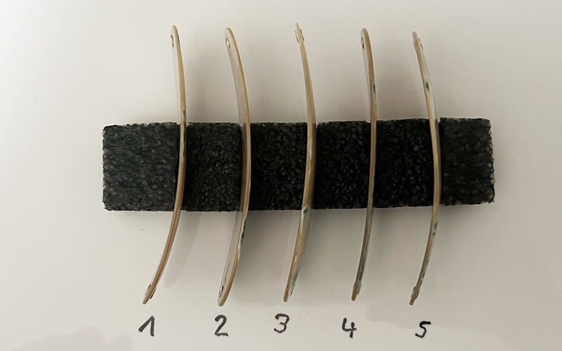 Burgus Premium Perlmutt-Tropfen 10cm