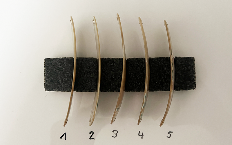 Burgus Premium Perlmutt-Tropfen 10cm
